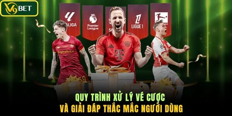 Quy trình xử lý vé cược và giải đáp thắc mắc người dùng